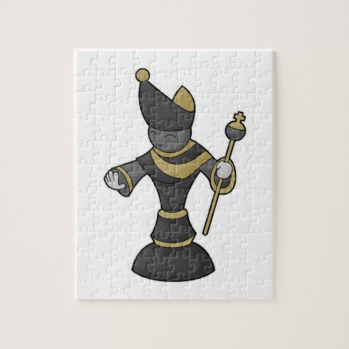 Chess piece Bishop Staff Chess Jigsaw Puzzle