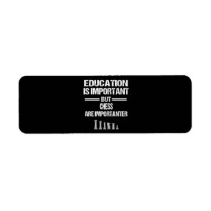 Chess Piece Education Humor Sarcastic Funny Christ Label