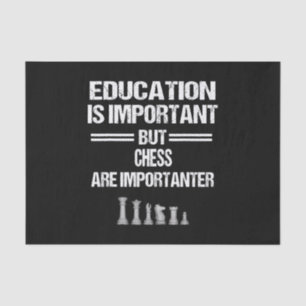 Chess Piece Education Humor Sarcastic Funny Christ Tissue Paper