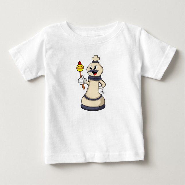 Chess piece King at Chess.PNG Baby T-Shirt (Front)