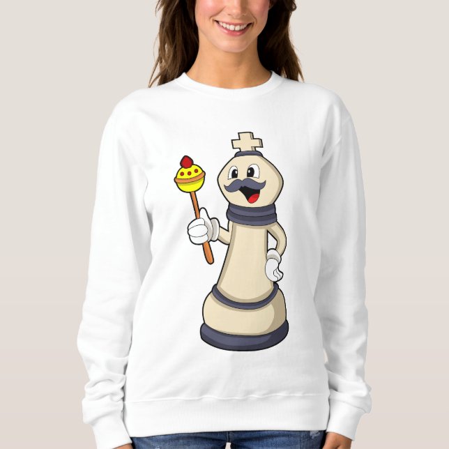 Chess piece King at Chess.PNG Sweatshirt (Front)