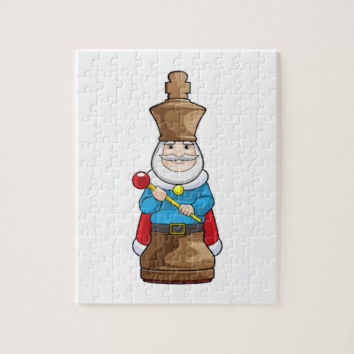 Chess piece King Chess Jigsaw Puzzle