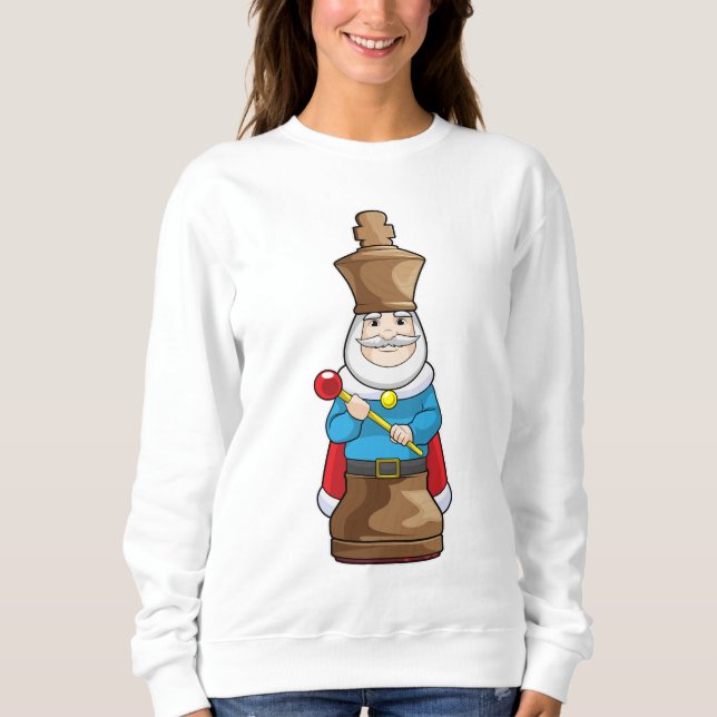 Chess piece King Chess Sweatshirt (Front)
