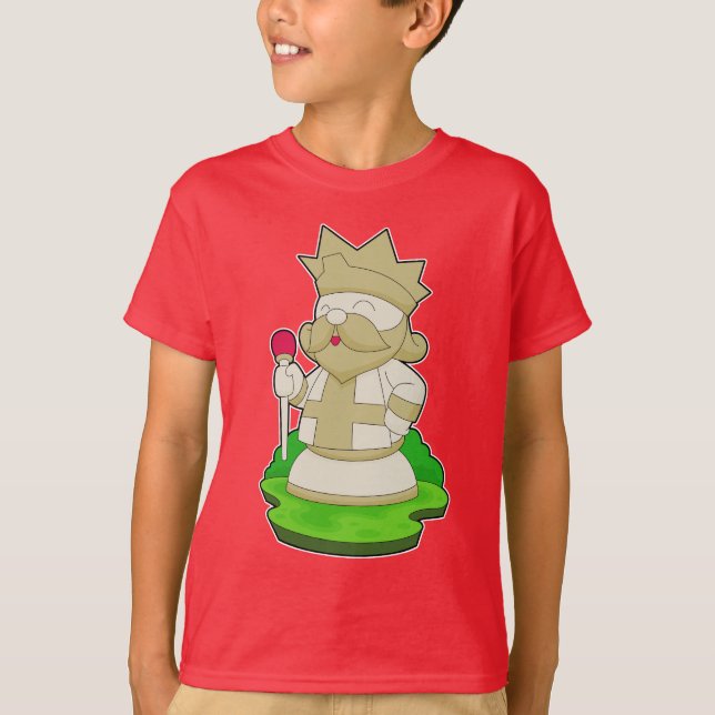 Chess piece King Chess T-Shirt (Front)