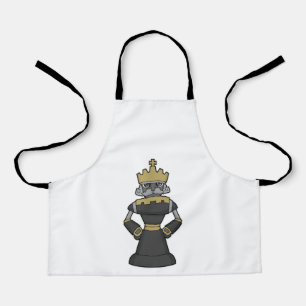 Chess piece King Crown Chess Apron