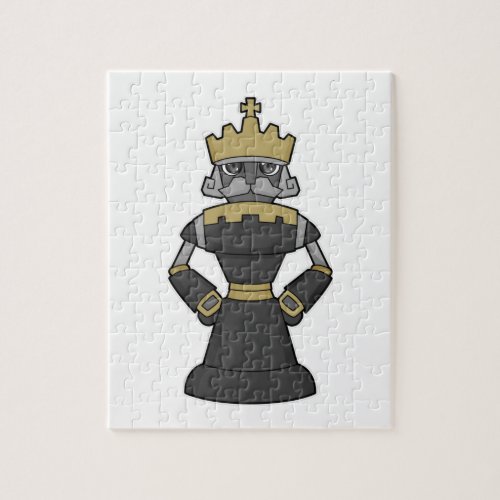 Chess piece King Crown Chess Jigsaw Puzzle