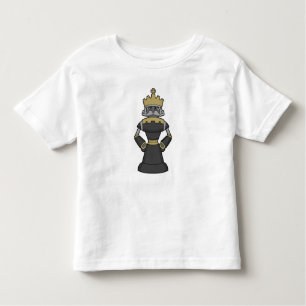 Chess piece King Crown Chess Toddler T-shirt