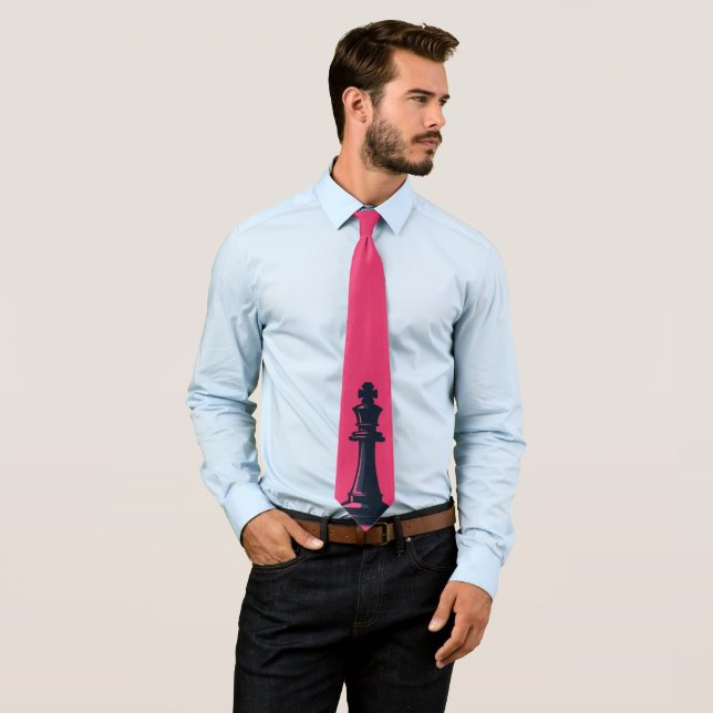 Chess Piece - King Neck Tie (In Situ)