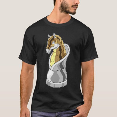 Chess piece Knight Chess Horse T_Shirt