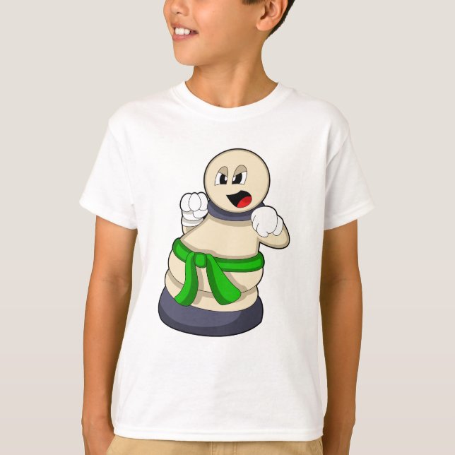 Chess piece Pawn at Chess T-Shirt (Front)