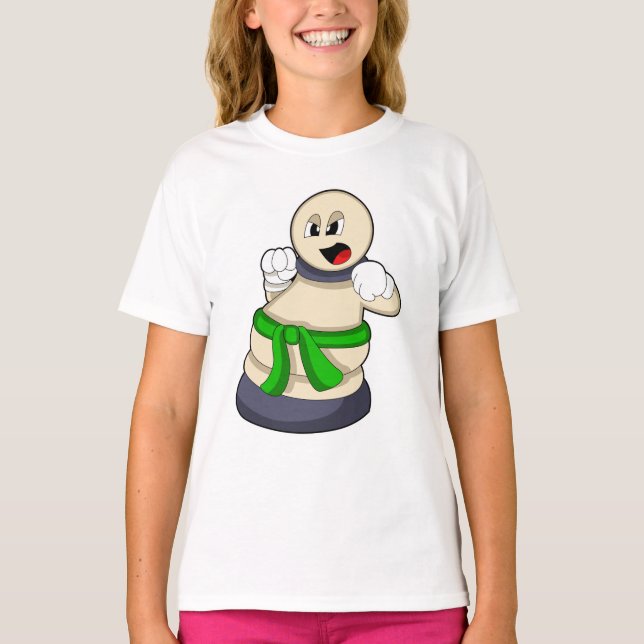 Chess piece Pawn at Chess T-Shirt (Front)
