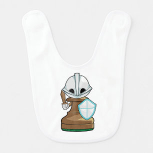 Chess piece Pawn Chess Baby Bib