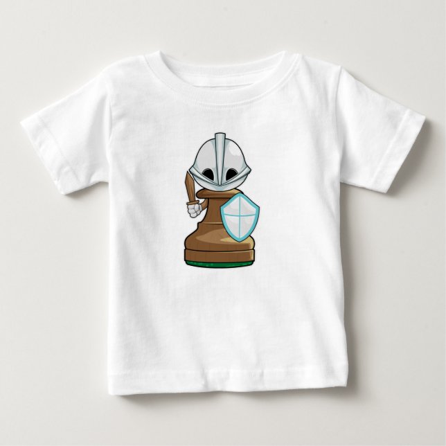 Chess piece Pawn Chess Baby T-Shirt (Front)
