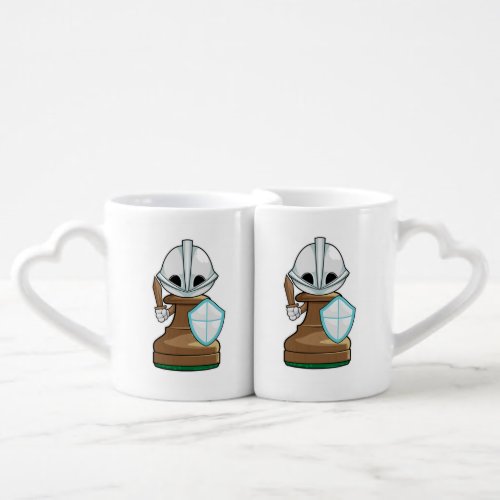 Chess piece Pawn Chess Coffee Mug Set