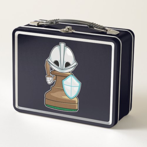 Chess piece Pawn Chess Metal Lunch Box