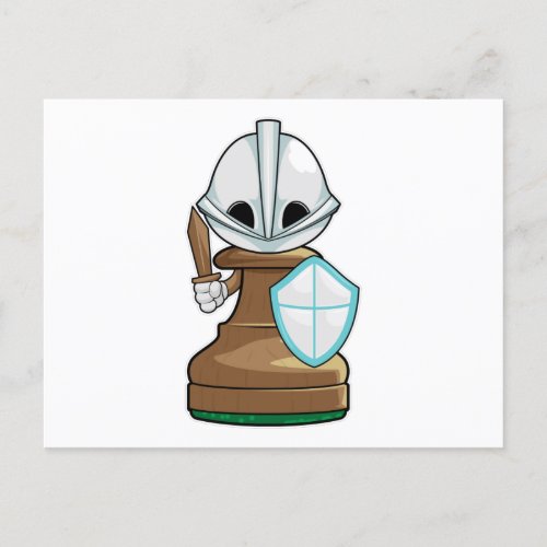 Chess piece Pawn Chess Postcard
