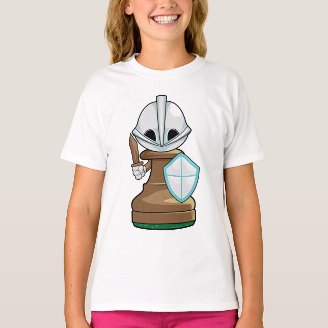Chess piece Pawn Chess T-Shirt (Front)