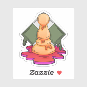 Chess piece Pawn Sticker