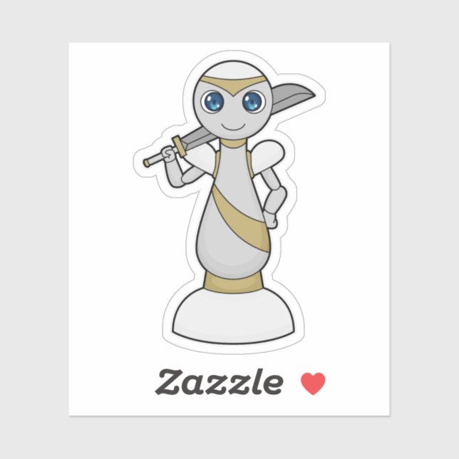 Chess piece Pawn Sword Chess Sticker (Sheet)