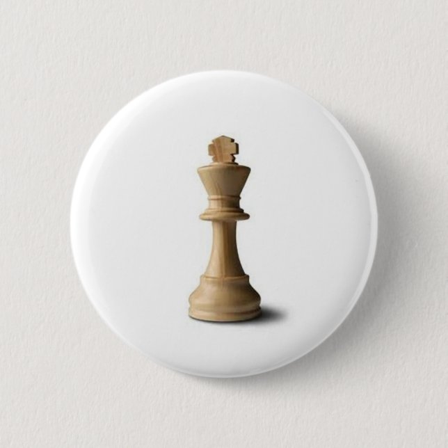 Chess Piece Pinback Button (Front)