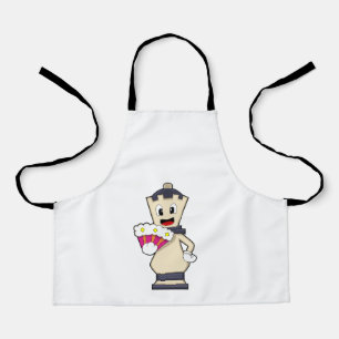 Chess piece Queen at Chess.PNG Apron