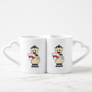 Chess piece Queen at Chess.PNG Coffee Mug Set