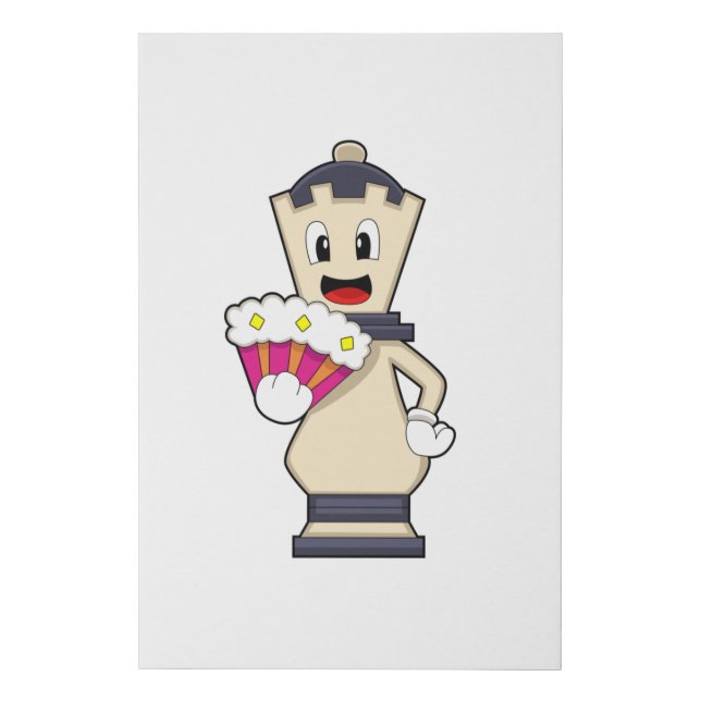 Chess piece Queen at Chess.PNG Faux Canvas Print (Front)