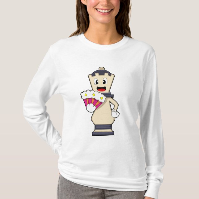 Chess piece Queen at Chess.PNG T-Shirt (Front)