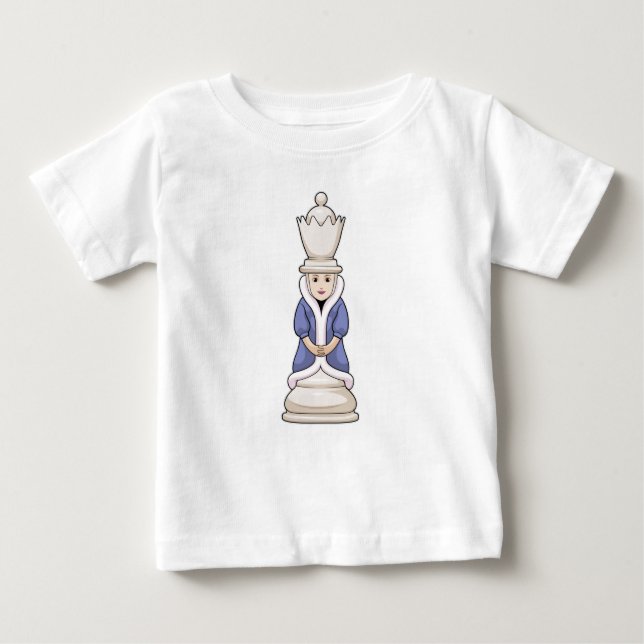 Chess piece Queen Chess Baby T-Shirt (Front)
