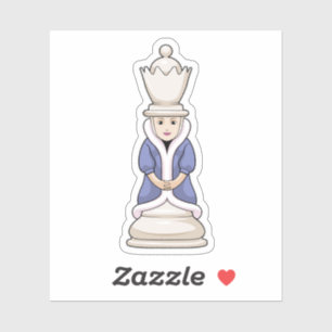 Chess piece Queen Chess Sticker