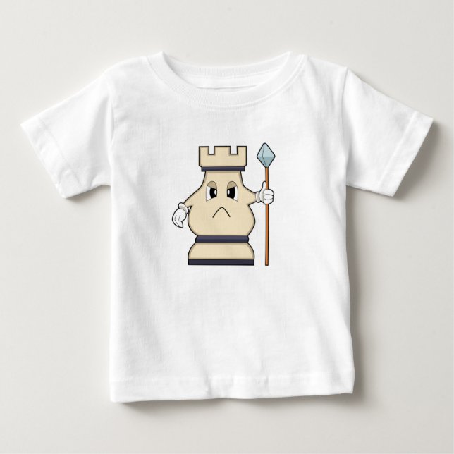 Chess piece Rook at Chess.PNG Baby T-Shirt (Front)