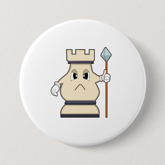Chess piece Rook at Chess.PNG Button (Front)