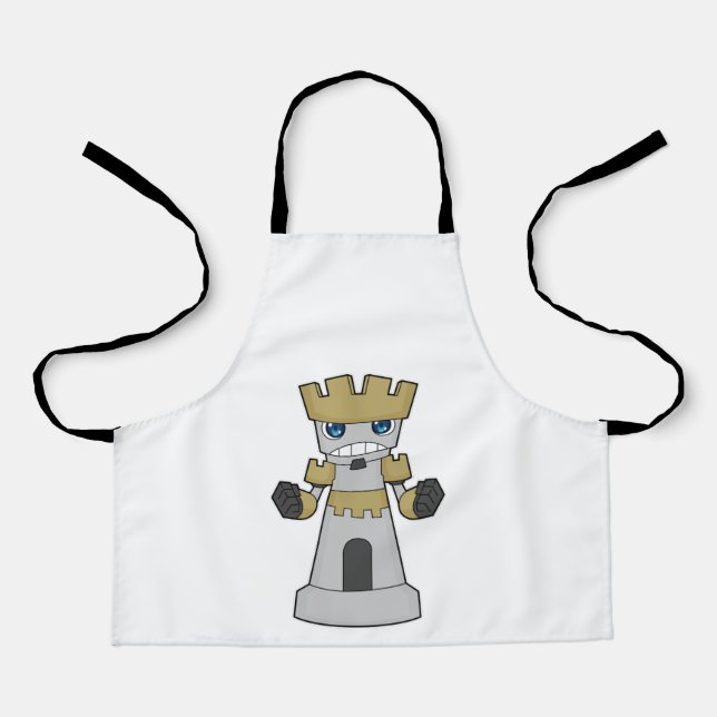 Chess piece Rook Chess Apron (Front)