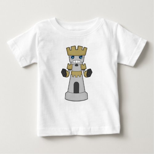 Chess piece Rook Chess Baby T_Shirt