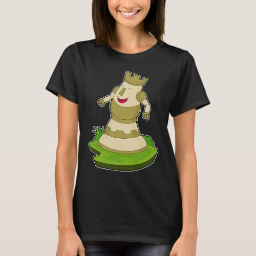 Chess piece Rook Chess T_Shirt