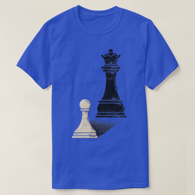 Chess Pieces Board Game Chess T-Shirt (Design Front)