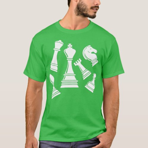 Chess pieces chess 1  T_Shirt