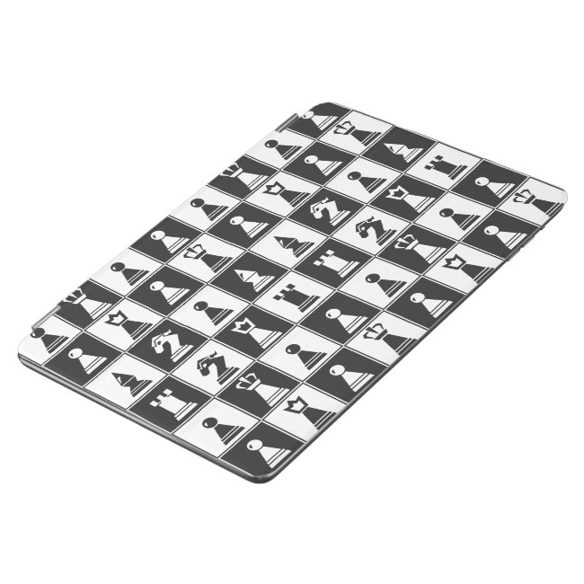Chess Pieces Design iPad Case