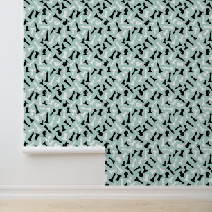 Chess Pieces Design Wallpaper