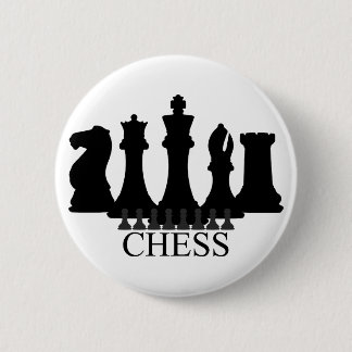 Chess Pieces Key Chain Pinback Button