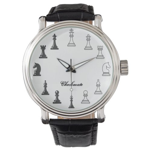 Chess Pieces Watch