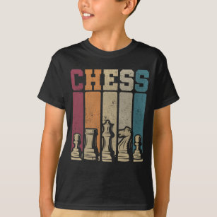Chess Player Checkmate Vintage Chess Pieces T-Shirt