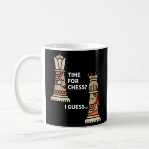 Chess Player Chess King & Queen Time For Chess I G Coffee Mug