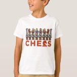Chess Player Chessboard Gamer   T-shirt at Zazzle