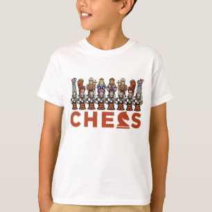 chess player chessboard gamer T-Shirt