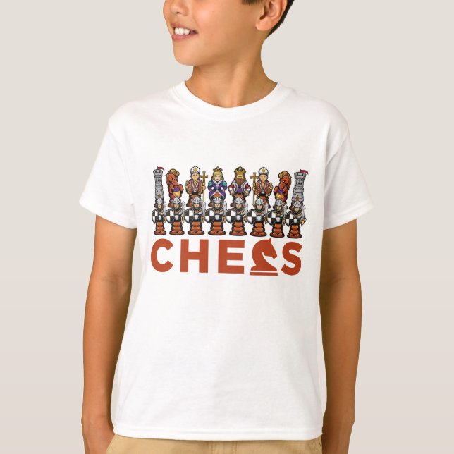 chess player chessboard gamer   T-Shirt (Front)
