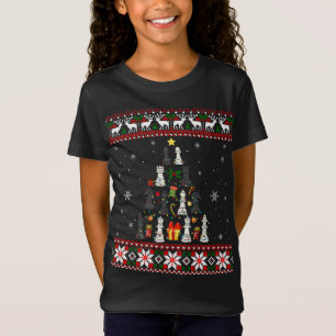 Chess Player Christmas Ornament Tree Gift Ugly Xma T-Shirt