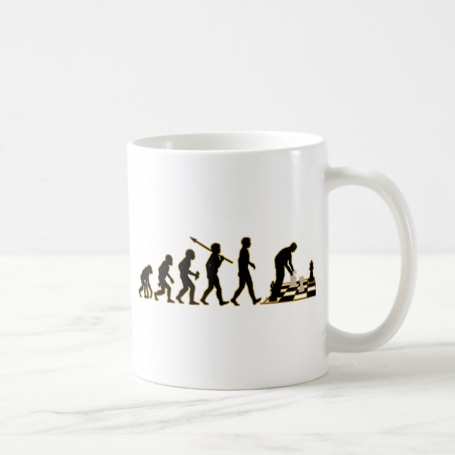 Chess Player Coffee Mug (Right)