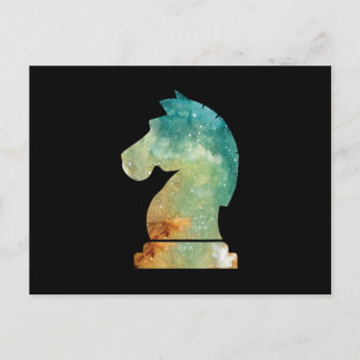 Chess Player Horse Knight Chess Lover Gift Postcard