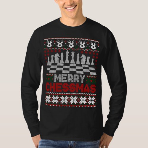Chess Player Merry Chessmas Christmas Ugly Sweater